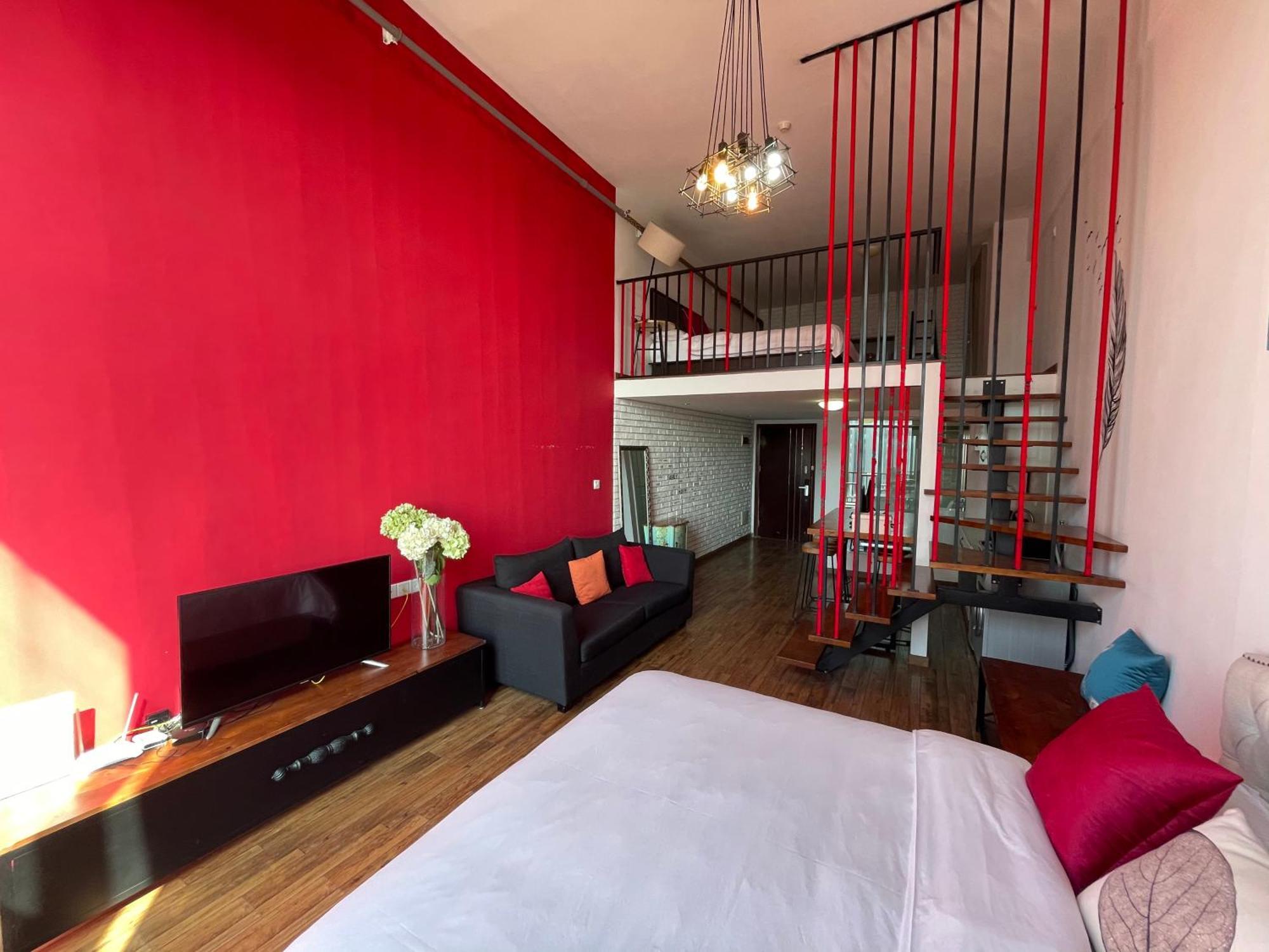 April Fair Duplex Apartment Guagnzhou South Railway Station Min Jie Branch Kanton Exterior foto